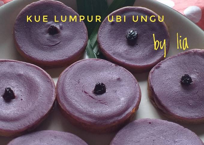 Kue Lumpur Ubi Ungu