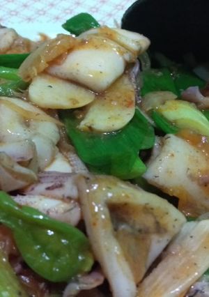 Foto resep Cumi asam manis pedas