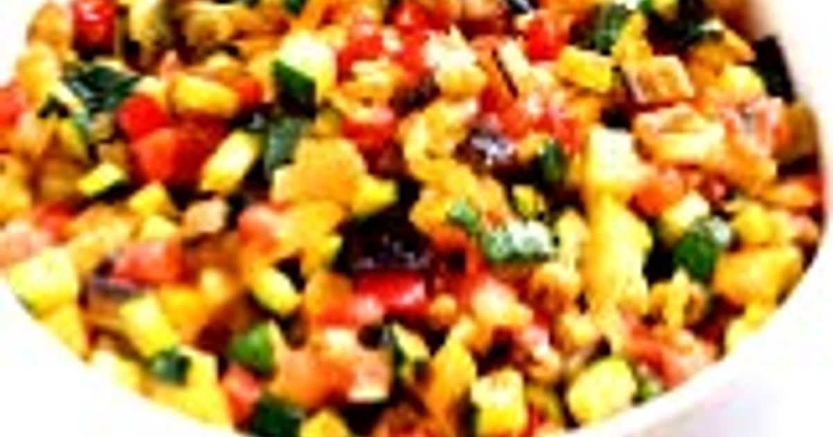 Ratatouille Salad Recipe by Cynthia Khamadi - Cookpad