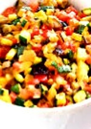 A picture of Ratatouille Salad.