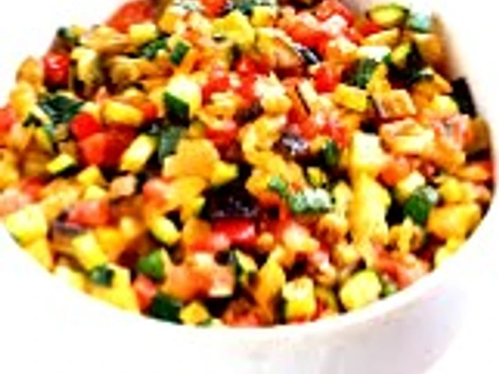 Easy Steps to Prepare|Recipe} Ratatouille Salad, Tasty