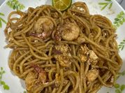 Gambar spaghetti goreng