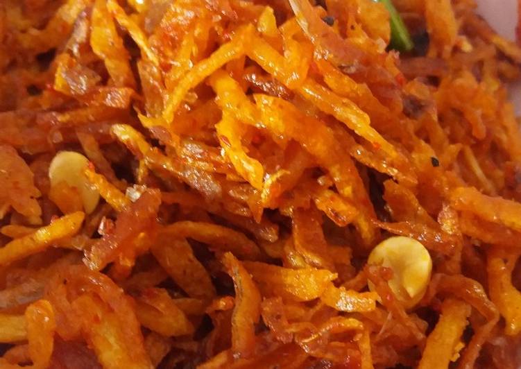 Cara Membuat Kentang teri kacang mustopa yang Renyah