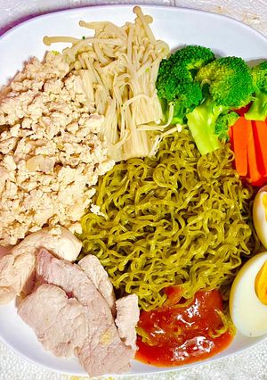 รูปของ บะหมี่ผักคลีน