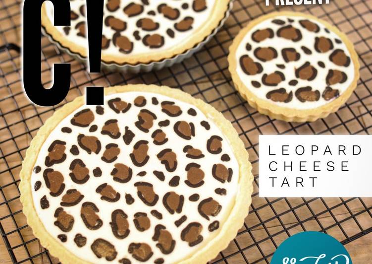 Resep Homemade Leopard Cheese Tart yang Lezat