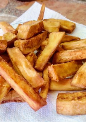 Foto principal de Berenjenas fritas a lo gallo 🍆🐓