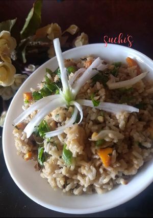 A picture of Spicy thai fried rice.