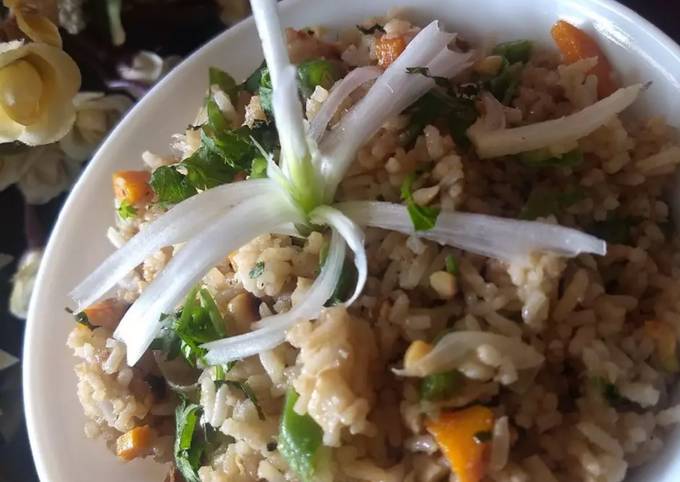 Spicy thai fried rice