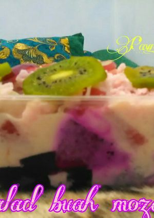 Foto resep Salad buah mozaku