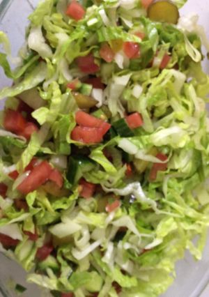 صورة لوصفة سلطة روعه 😋