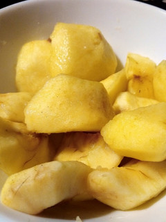 Una foto de Manzanas al micro