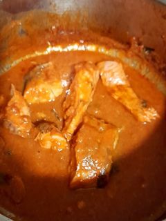 Foto de Caril de Pescada e Salmão