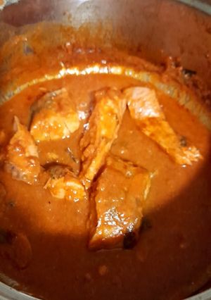 Foto de Caril de Pescada e Salmão