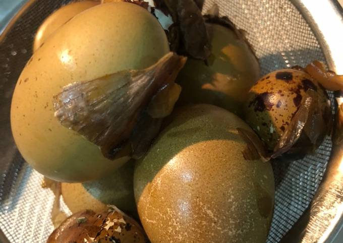 Anti Ribet, Buat Homemade Telur Pindang Ayam Kampung &amp; Puyuh MPASI 1 tahun Farah Quinn