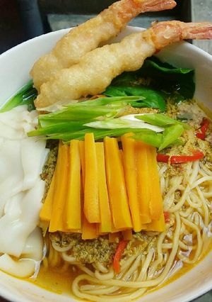 Foto resep Hot Curry Ramyeon