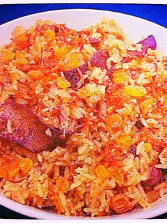 Foto resep Nasi Tomat Pari Asap