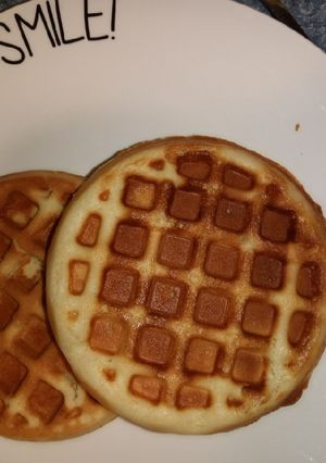 Una foto de Waffles 😋 de sabor vainilla