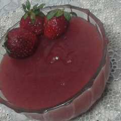 مهلبية الفريز طعم ولا اروع 🍓🍓🍓-レシピのメイン写真