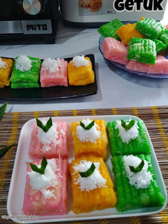 Foto resep Getuk Rainbow/ Getuk Lindri