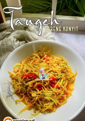 Gambar Taugeh Goreng Kunyit