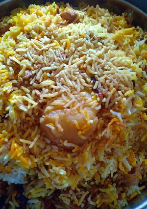 A picture of Mix masala briyani.
