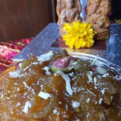 A picture of Pumpkin Halwa.