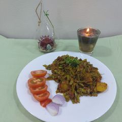 A picture of Guar beans veg.