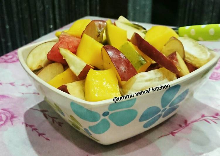 Easiest Way to Cook Yummy Natural fruits salad