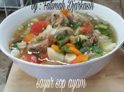 Gambar sayur sop ayam