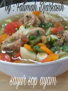 Foto resep Sayur sop ayam