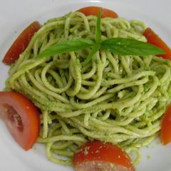 A picture of Avocado pasta.