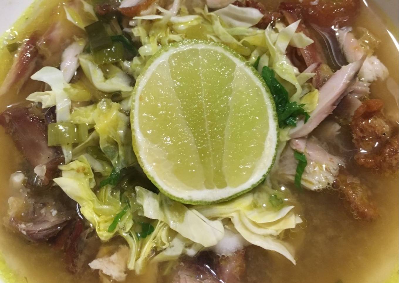 Soto ayam "Resep Ibu"