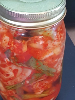 A picture of Vegan kimchi.