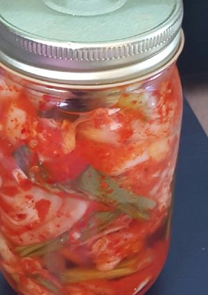 A picture of Vegan kimchi.