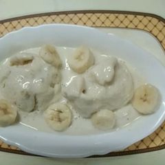 A picture of Banana Ice Cream.