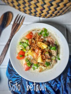 Foto resep Soto Betawi Santan Susu