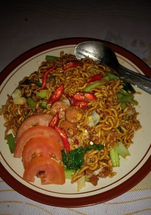 Foto resep Mie goreng sederhana