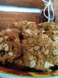 Foto de Biscoito de Banana e Aveia