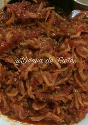 Foto resep Balado Teri Medan