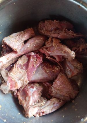 A picture of Simple chicken marination.