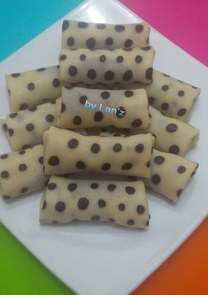 Foto resep Dadar gulung Polkadot_coklatNya mild bangetttt..