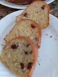 Cranberry coconut donut cake