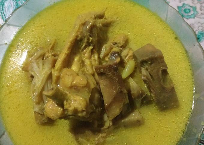 Resep Gulai nangka muda oleh Bunda Raffa - Cookpad