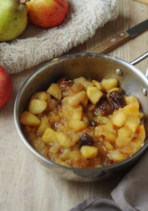 Une photo de Tajine aux fruits d'automne