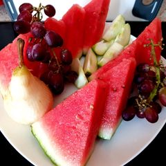 A picture of My Really Cold Fruit Starter. 😉.