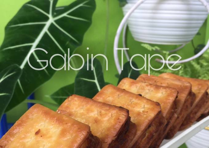 Kue biskuit tape (Gabin Tape)