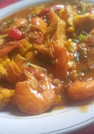 Foto resep 6 #Udang saus asam manis