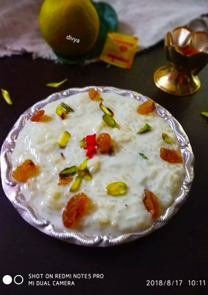 A picture of Chawal kheer.