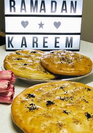 صورة لوصفة خبز رمضان او الخبز التركي