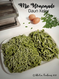 Foto resep Mie Homemade Daun Kelor Kenyal dan Enak
